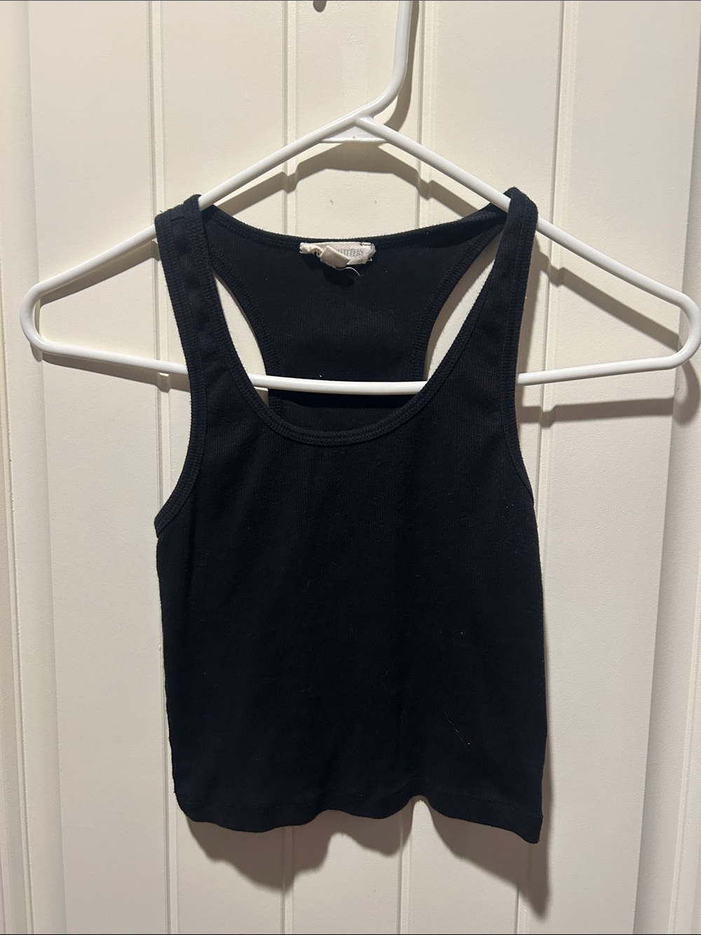 Zenana Outfitters Black Racerback Tank Top